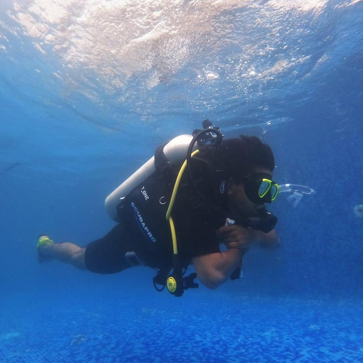 कोच्चि में स्कूबा डाइविंग